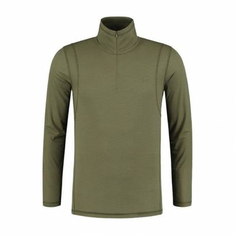 Bluza Korda Kool Quick Dry Long Sleeve Zip Neck, marimea XXXL