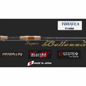 Lanseta spinning Graphiteleader SUPER BELLEZZA 18 GSBS-642UL R-FAST, Ultra Light, 1.93m, 0.5-5g, 2 tronsoane