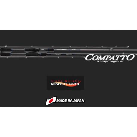 Lanseta travel baitcasting GRAPHITELEADER COMPATTO GCMS-705L R-FAST, 2.15m, 10g, Light. 5 tronsoane