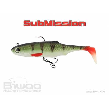 Swimbait Biwaa Submission Top Hook 8", 20cm, 95g, 28 Gold Perch