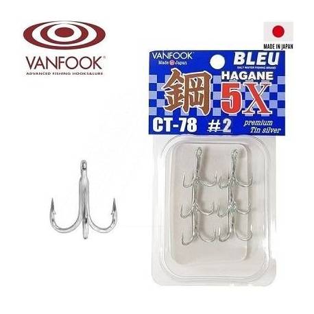 Ancore Vanfook CT-78 Hagane 5X Silver, Nr. 8, 6 buc./plic