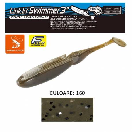 Shaduri TIEMCO LINKIN SWIMMER 3", 7.6cm, Culoare 160, 9 buc./plic