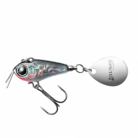 Spinnertail TIEMCO Riot Blade, Sinking, 25mm, 9g, 03 Holo Silver Black