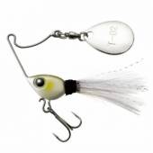 Spinnerbait TIEMCO Necromancer, 6.5g, 45mm, Culoare 01 Pearl Ayu