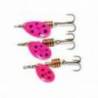 Lingurita rotativa ILBA Tondo Pink Fluo/Black - nr.2/5gr (35932)