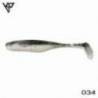 Shad KP Baits Lazy Shad 7.5CM (3'') - 034, 5buc/plic