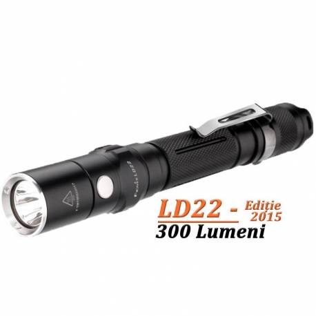 Lanterna FENIX LD22 Editie 2015, 300 lumeni, 120 metri