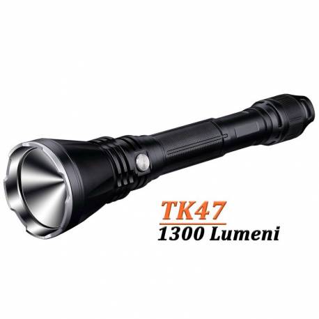 Lanterna profesionala Fenix TK47, 1300 Lumeni, 700 metri