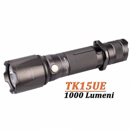 Lanterna tactica Fenix TK15UE Gri, 1000 lumeni, 325 metri