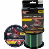 Fir monofilament Benzar Method Feeder Mono, Dark Green, 600m, 0.18mm