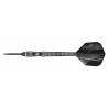 Sageti steel darts POWER 8 ZERO, 80% Tungsten, Black Titanium, P8Z 4, 21g / 23g / 25g