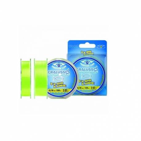 Fir monofilament Cralusso Prestige Fluo Galben, 0.22mm, 150m, 6.9kg