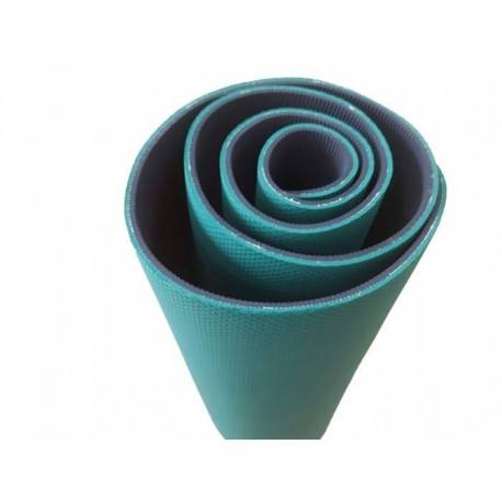 Saltea yoga TPE Dayu Fitness, Verde cu negru