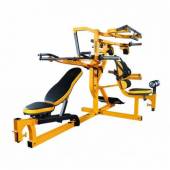 Aparat multifunctional Powertec WB-MS16-YY, Galben max. 200kg per statie