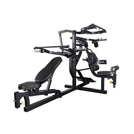 Aparat multifunctional Powertec WB-MS, Negru, max. 200kg per statie