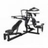 Aparat multifunctional Powertec WB-MS, Negru, max. 200kg per statie