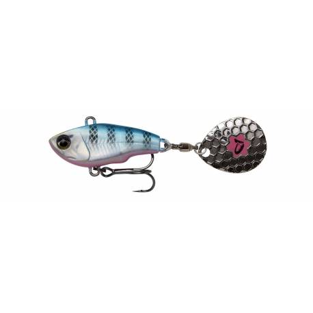 Spinnertail SAVAGE GEAR Fat Tail Spin, 5.5cm, 9g, Sinking, BLUE SILVER PINK