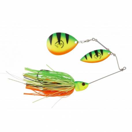 Spinnerbait SAVAGE GEAR Da Bush, 14cm, 21g, Sinking, Culoare Firetiger