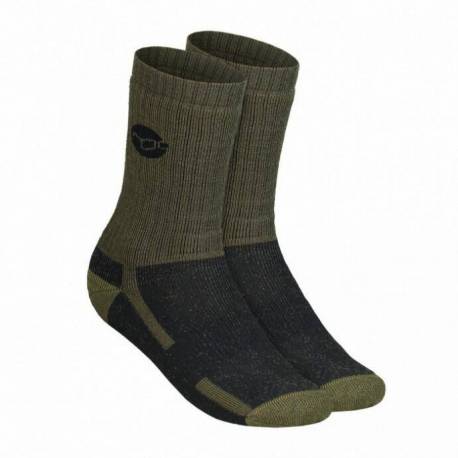 Sosete lana KORDA Kore Merino Olive, marimea 41-44