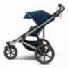 Carucior Thule Urban Glide 2 Single Aluminum/MajolicaBlue (model2020)