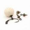 Vartej KORDA Micro Ring Bait Screw Medium, 5 buc/plic