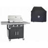 Grătar gaz Grill Chef 12251, 3 arzatoare