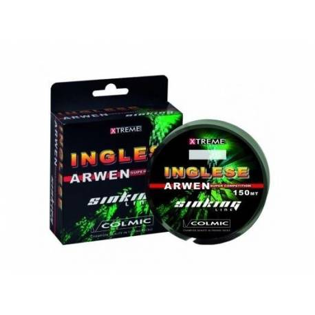 Fir monofilament Colmic Inglese Arwen Match Sinking, 150m, 0.18mm, transparent