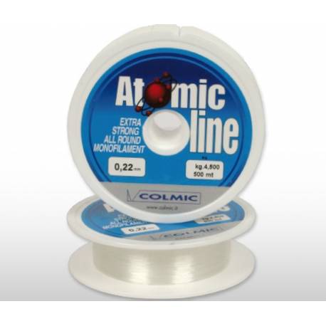 Fir monofilament Colmic Atomic Line, 500m, 0.50mm, transparent