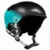 Casca ski SPOKEY Apex, Negru/Cyan, M