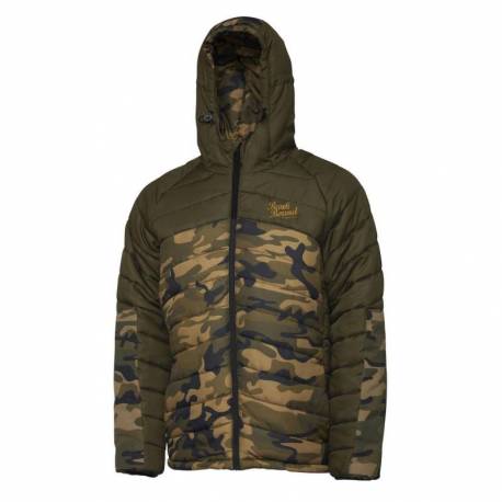 Jacheta pescuit PROLOGIC BANK BOUND INSULATED, Verde Camo, marimea M