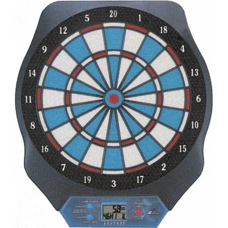 Darts electronic SPARTAN Echowell DC100, 20 jocuri disponibile, 1-8 jucatori