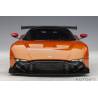 Macheta auto ASTON MARTIN Vulcan (2015) 1:18 orange-negru AutoArt