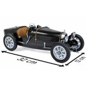 Macheta auto BUGATTI T35 (1925) 1:12 negru Norev