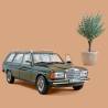 Macheta auto MERCEDES-Benz 230 T (W123) (1980) 1:18 verde metalizat Norev