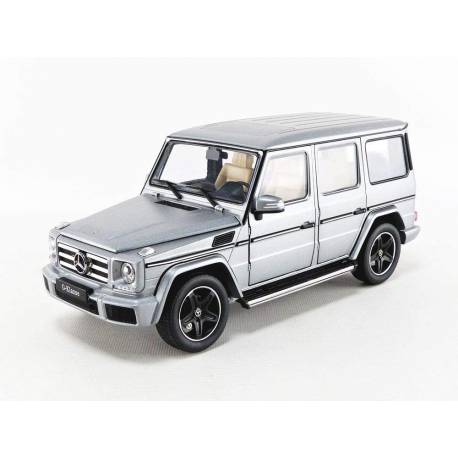 Macheta auto MERCEDES-Benz G-Class (W463) (2015) 1:18 argintiu