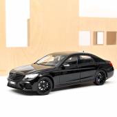 Macheta auto MERCEDES S-Klasse AMG (2018) 1:18 negru Norev