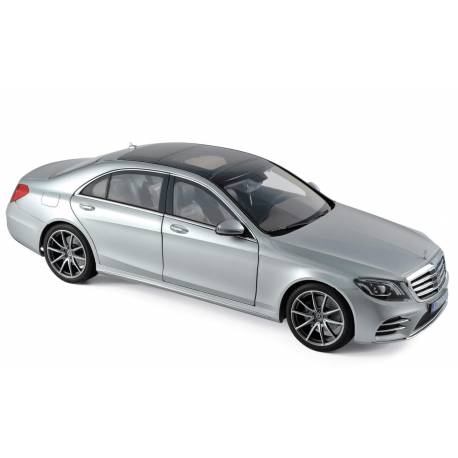 Macheta auto MERCEDES S-Klasse AMG (2018) 1:18 argintiu