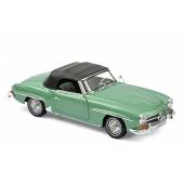 Macheta auto MERCEDES-BENZ 190 SL (1957) 1:18 verde deschis Norev