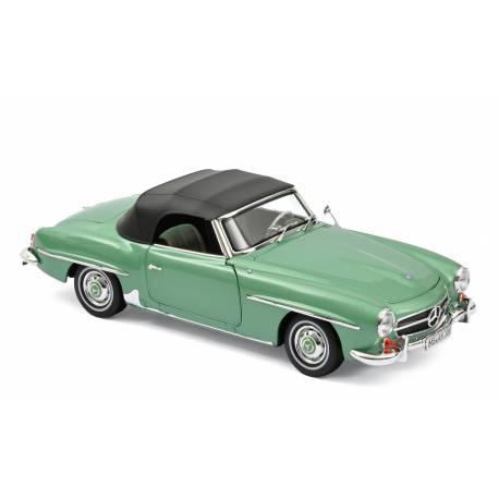 Macheta auto MERCEDES-BENZ 190 SL (1957) 1:18 verde deschis Norev