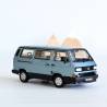 Macheta auto VOLKSWAGEN T3 Multivan Minibus (1990) 1:18 albastru deschis Norev