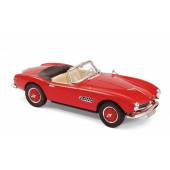 Macheta auto BMW 507 Cabriolet (1956) 1:18 rosu Norev