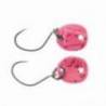 Lingurita oscilanta NEO STYLE Bottom Killer 0.4g, 81 Dark Pink Glow Flame