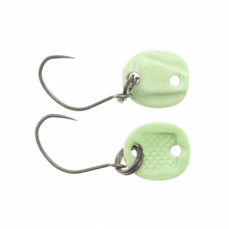 Lingurita oscilanta NEO STYLE Bottom Killer 0.7g, culoare 06 Super Green Glow