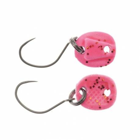 Lingurita oscilanta NEO STYLE Bottom Killer 0.7g, culoare 81 Dark Pink Glow Flame