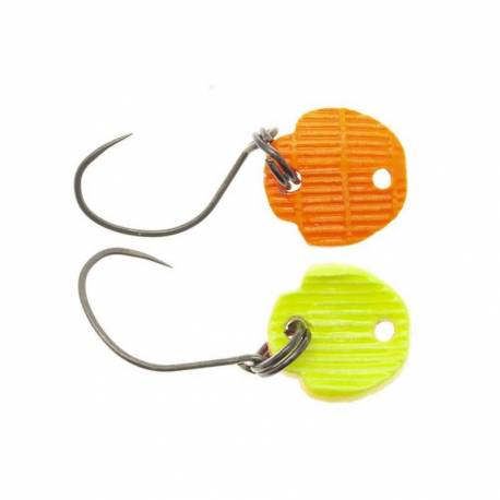 Lingurita oscilanta NEO STYLE Hado 0.5g, culoare 05 Super Fluo Glossy Orange/Yellow