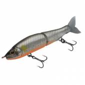 Vobler GAN CRAFT Jointed Claw 70 S, 7cm, 4.6g, culoare 06 Silver Ayu Orange Belly