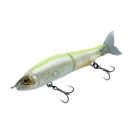 Vobler GAN CRAFT Jointed Claw 70 S, 7cm, 4.6g, culoare 08 Flashing GM Chartreuse