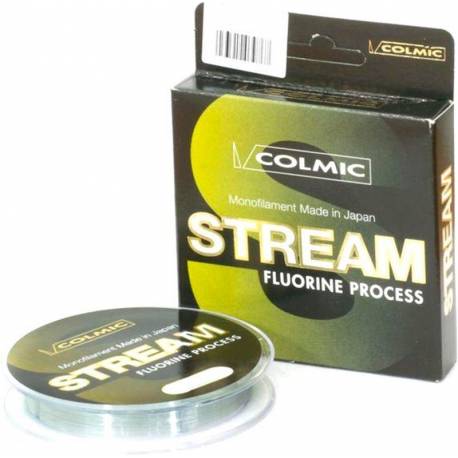 Fir monofilament COLMIC Teck Stream, 50m, 0.185mm, transparent