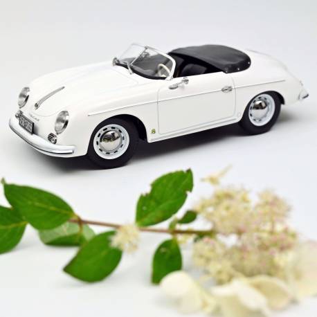 Macheta auto PORSCHE 356 Speedster (1954) 1:18 alb Norev