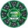 Cutie plumbi picatura JAXON, nr. 2, 450 g, 4.5/5/6/7/8/9/10/12 g, 8 compartimente